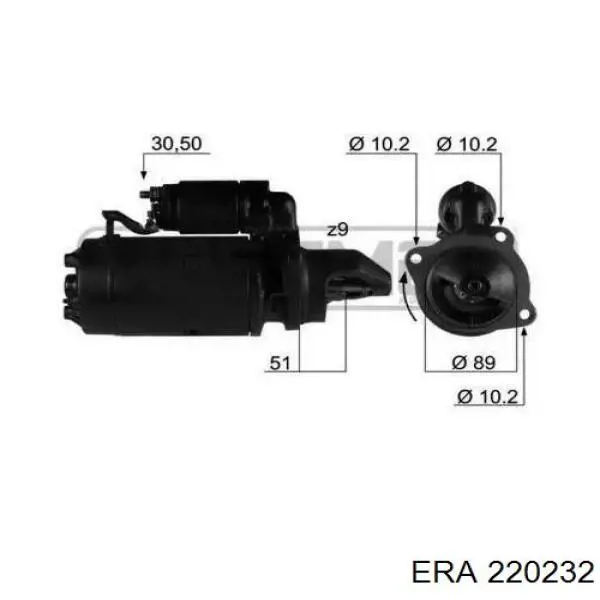 Стартер 220232 ERA