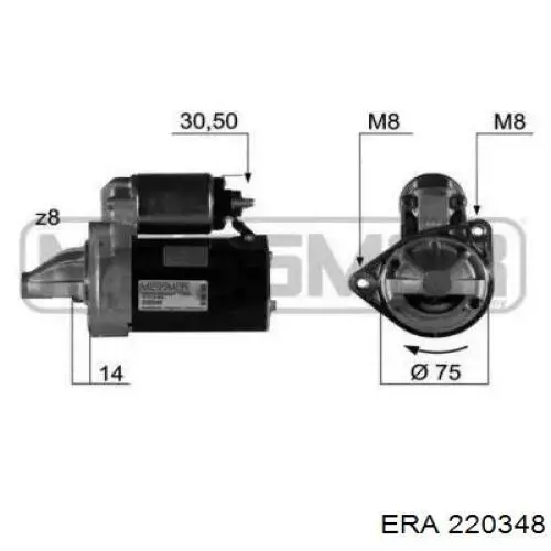 Стартер 220348 ERA