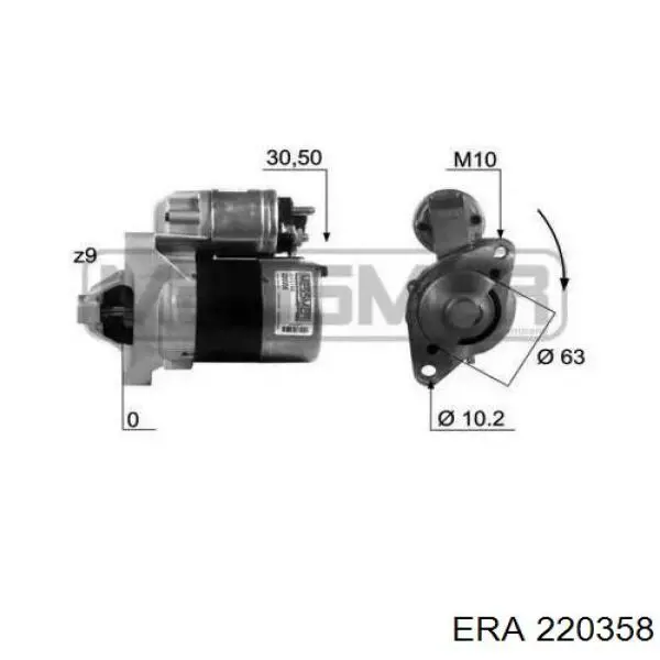 Стартер 220358 ERA