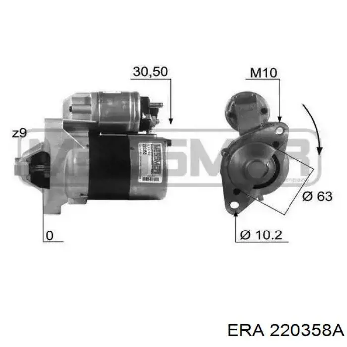 Стартер 220358A ERA