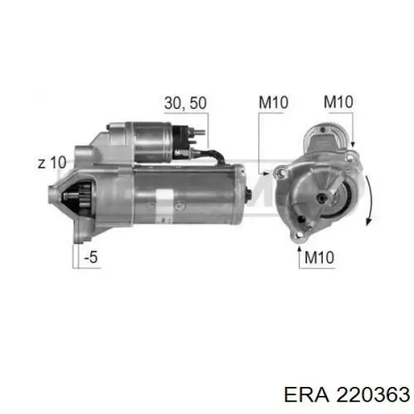 Стартер 220363 ERA