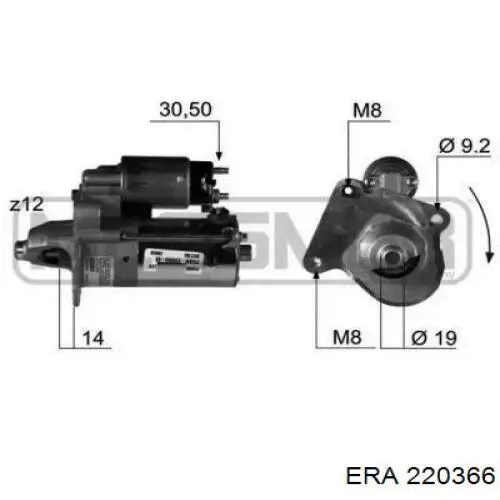 Стартер 220366 ERA