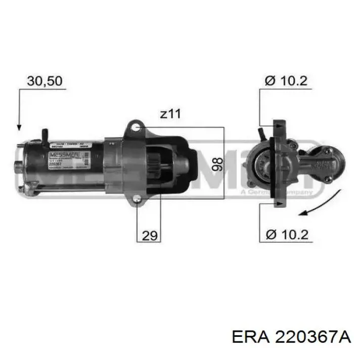 Стартер 220367A ERA