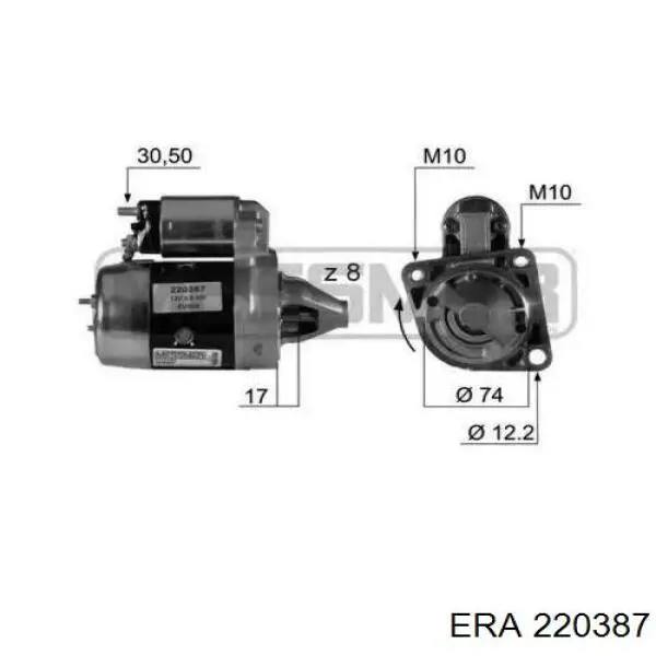 Стартер 220387 ERA