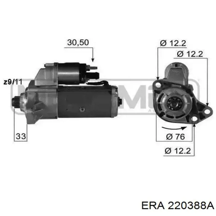 220388A ERA Стартер автомобиля