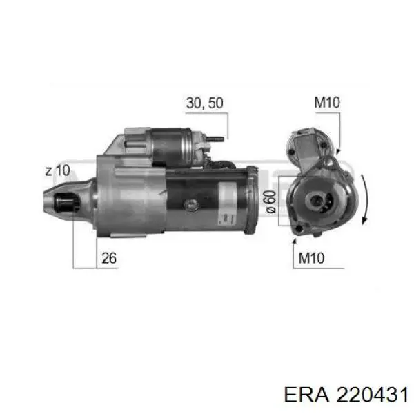 Стартер 220431 ERA