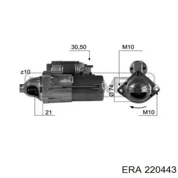 Стартер 220443 ERA