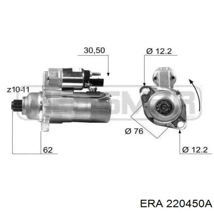 220450A ERA motor de arranco