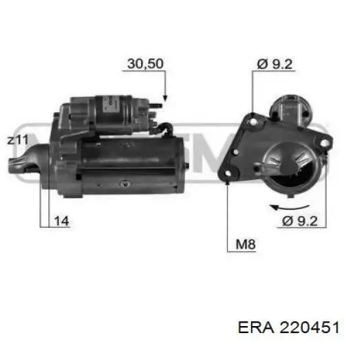 Стартер 220451 ERA
