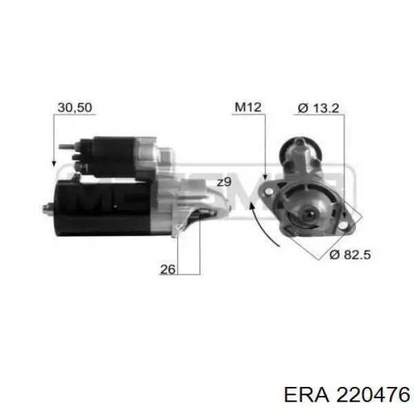 Стартер 220476 ERA