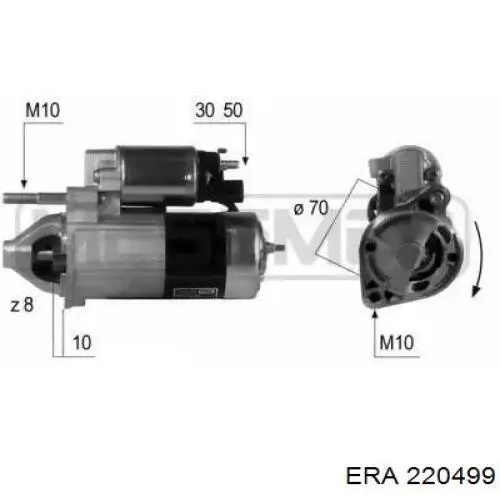 Стартер 220499 ERA