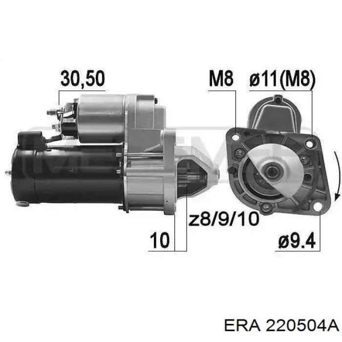 Купить 220504A ERA Стартер