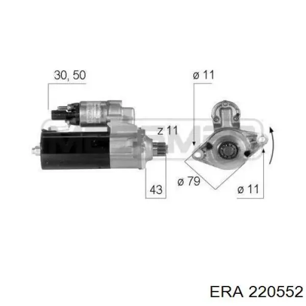 Стартер 220552 ERA