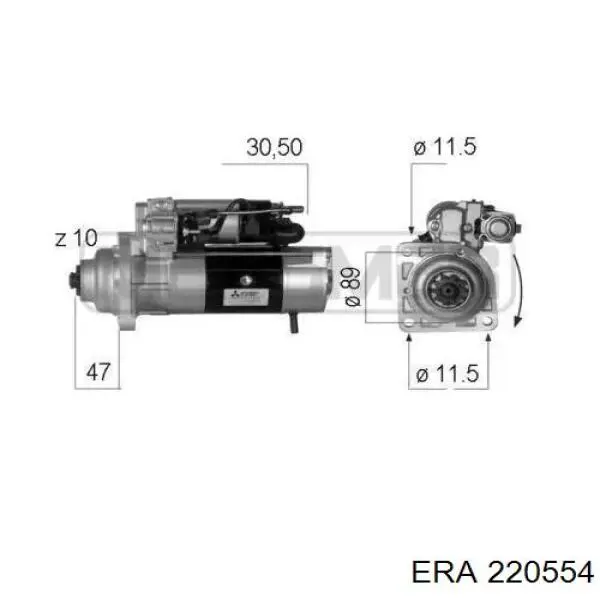 Стартер 220554 ERA