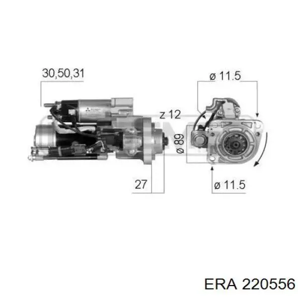 Стартер 220556 ERA