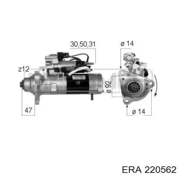 Стартер 220562 ERA