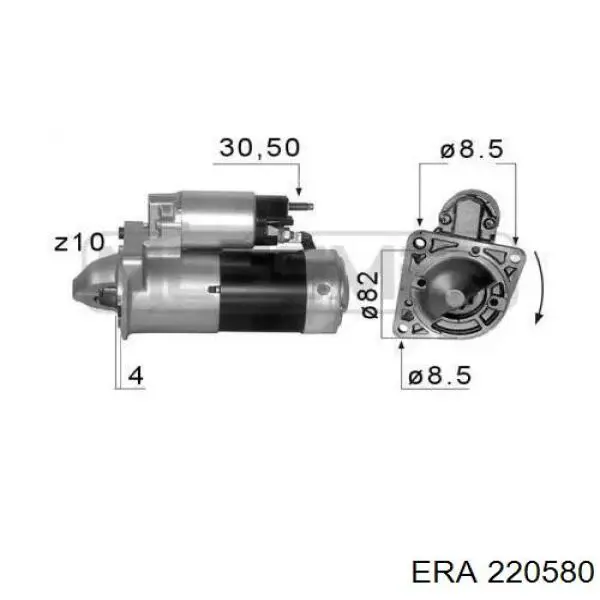 Стартер 220580 ERA