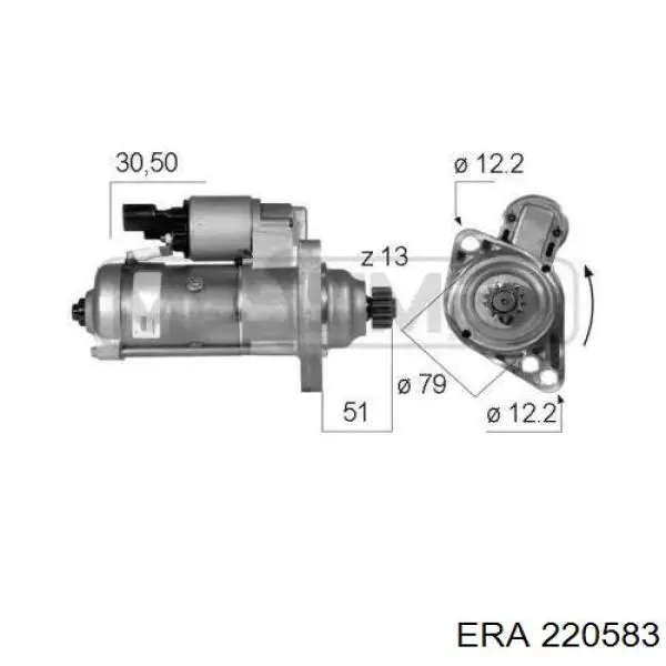 Стартер 220583 ERA