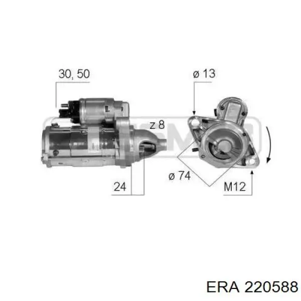 Стартер 220588 ERA