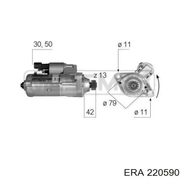 Стартер 220590 ERA