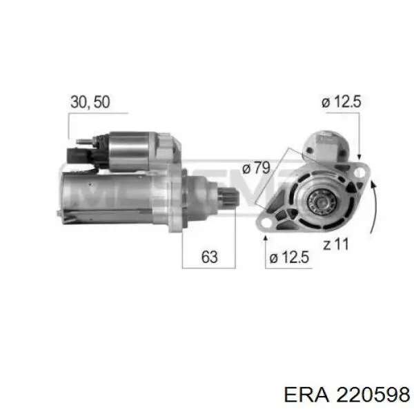 Стартер 220598 ERA