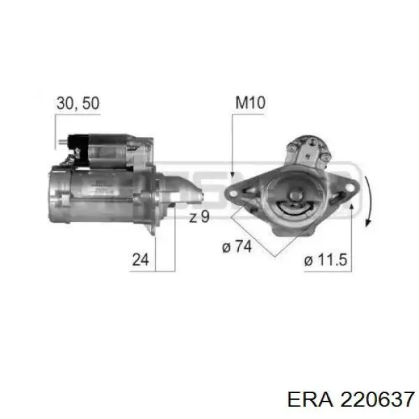 Стартер 220637 ERA