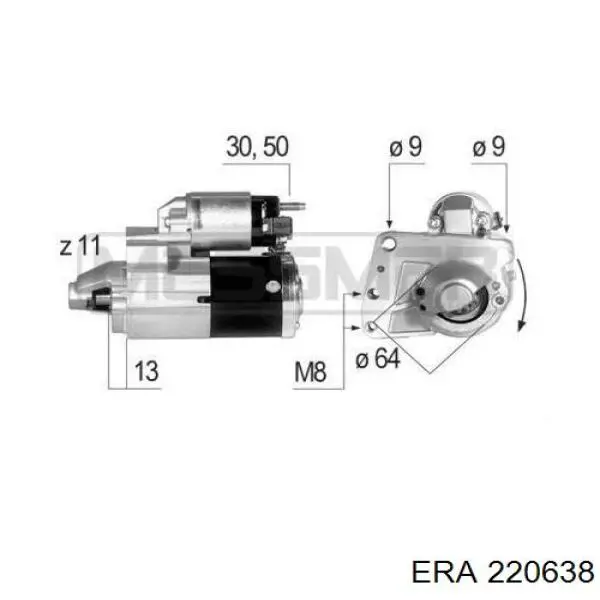 Стартер 220638 ERA