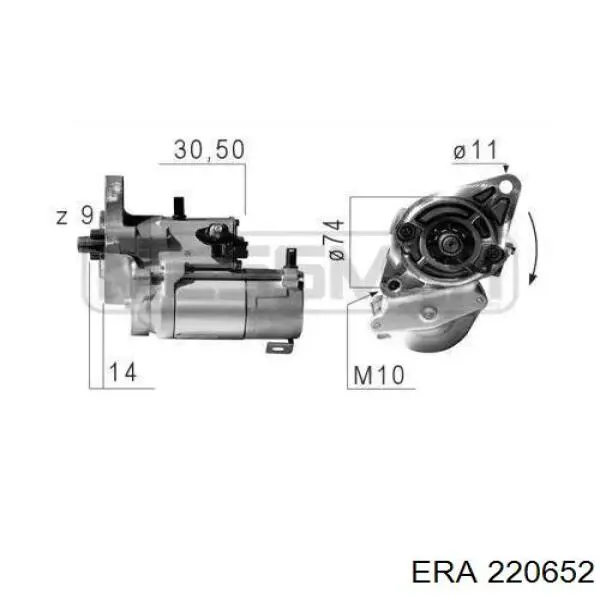 Стартер 220652 ERA