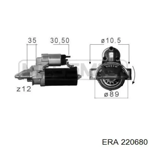 Стартер 220680 ERA