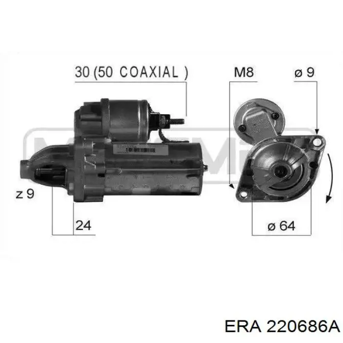 Стартер 220686A ERA