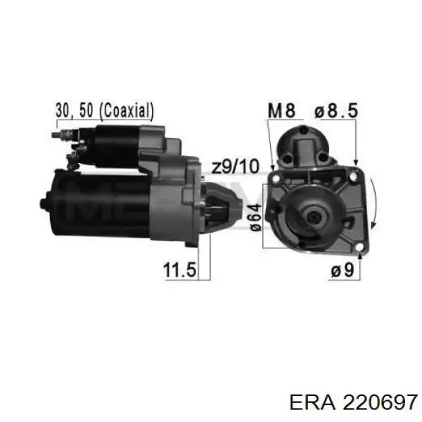 Стартер 220697 ERA