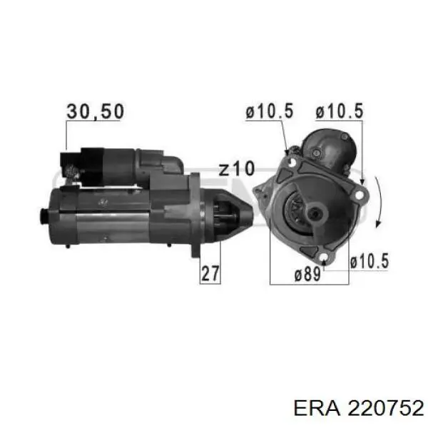 Стартер 220752 ERA