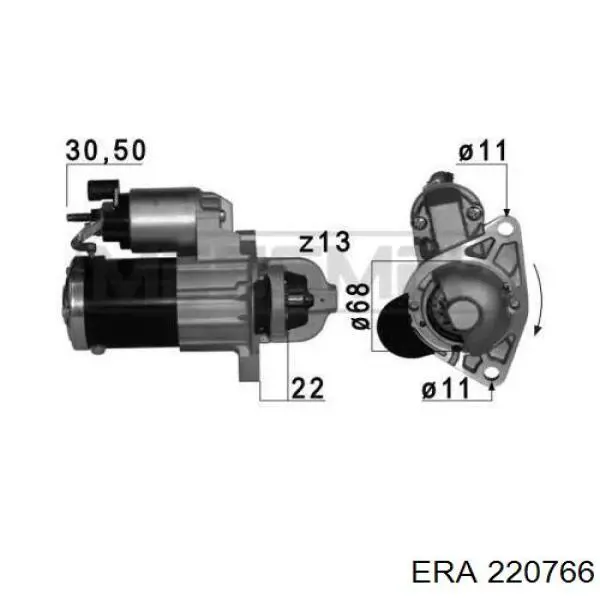 Стартер 220766 ERA