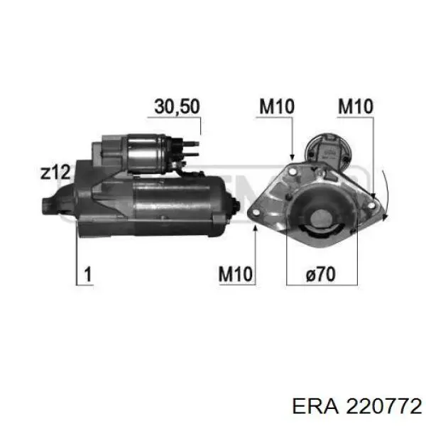 220772 ERA motor de arranco