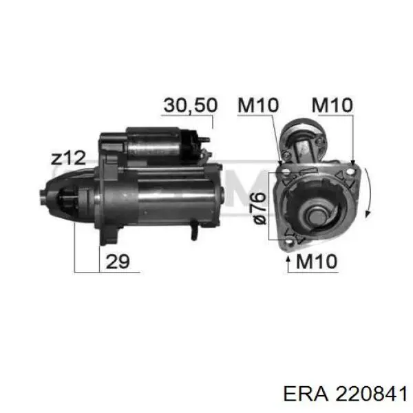 220841 ERA motor de arranco