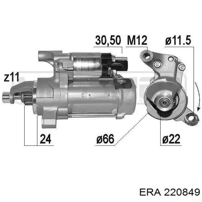 Стартер 220849 ERA