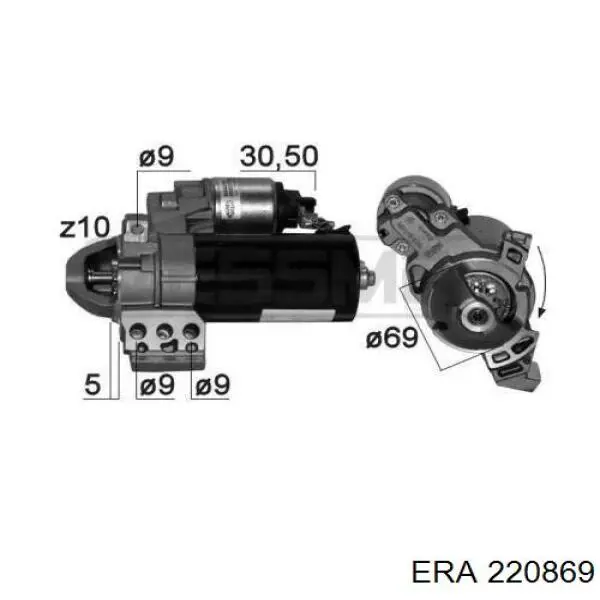 Стартер 220869 ERA