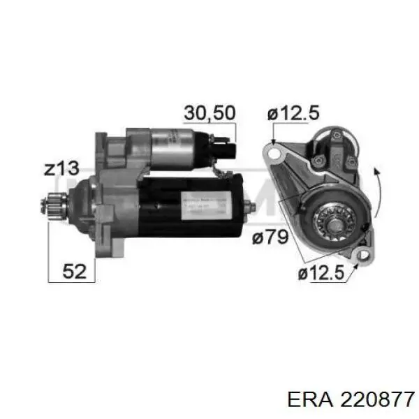 Стартер 220877 ERA