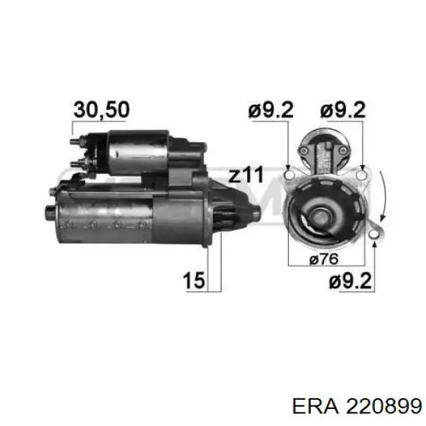 Стартер 220899 ERA