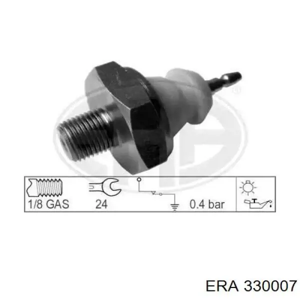 Манометры (указатель давления масла) ERA 330007 цена, от 3.05 USD