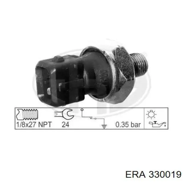 Датчик давления масла 330019 ERA
