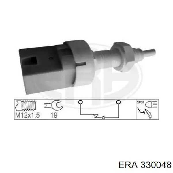 Датчик включения стопсигнала 330048 ERA