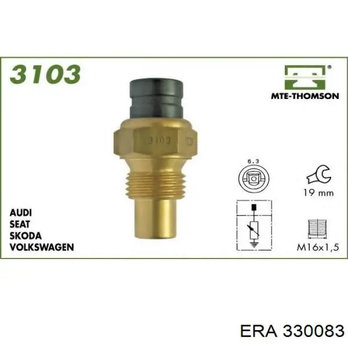 Sensor temperatura 330083 ERA