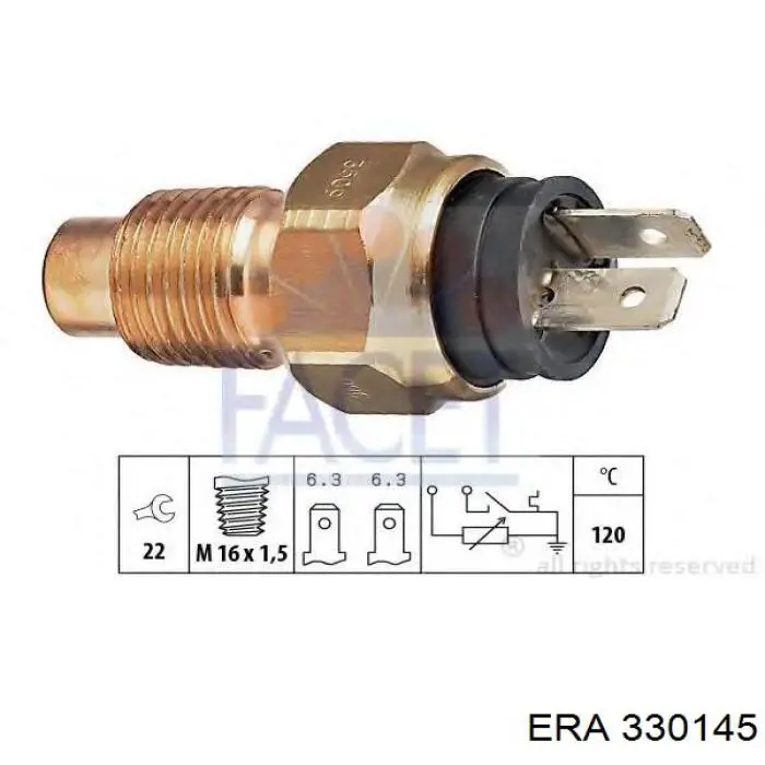 TS10507 Delphi Термовыключатель