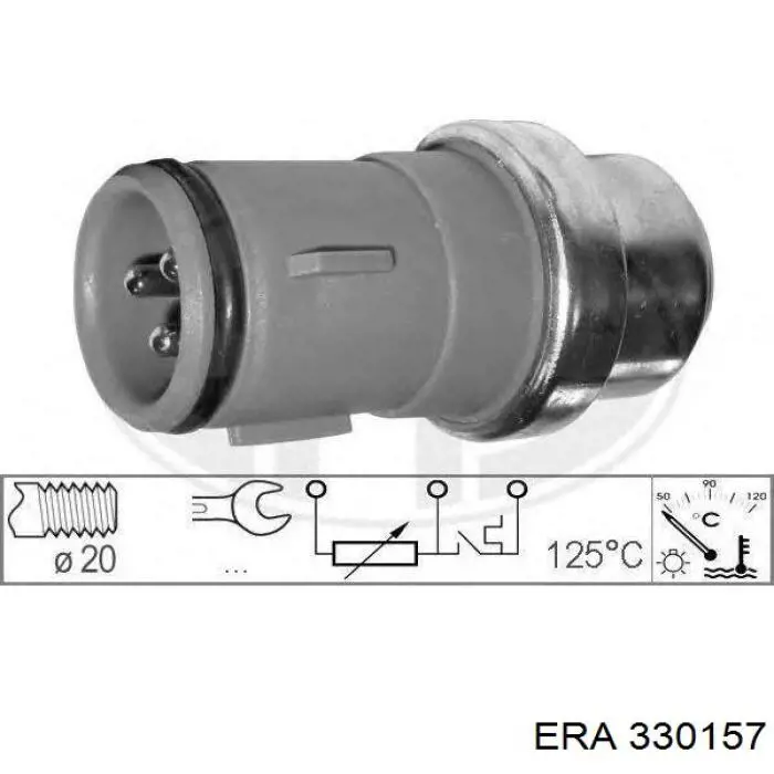Приемник указателя температуры воды ERA 330157 цена, от 6.28 USD