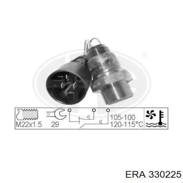 1846201 Opel Термовыключатель