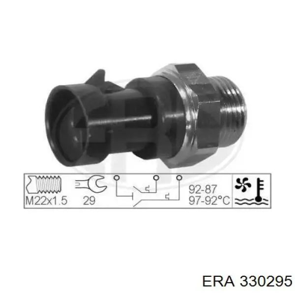 Датчик температуры радиатора ERA 330295 цена, от 11.23 USD