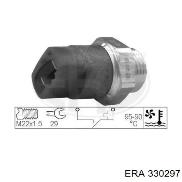 Датчик температуры радиатора ERA 330297 цена, от 6.71 USD