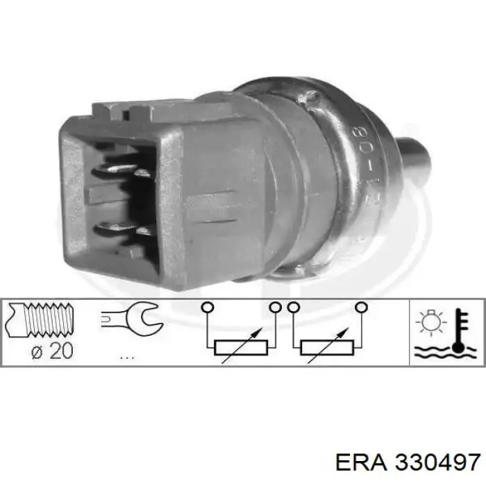 Датчик температуры жидкости ERA 330497