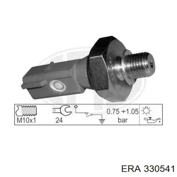 Датчик давления масла 330541 ERA
